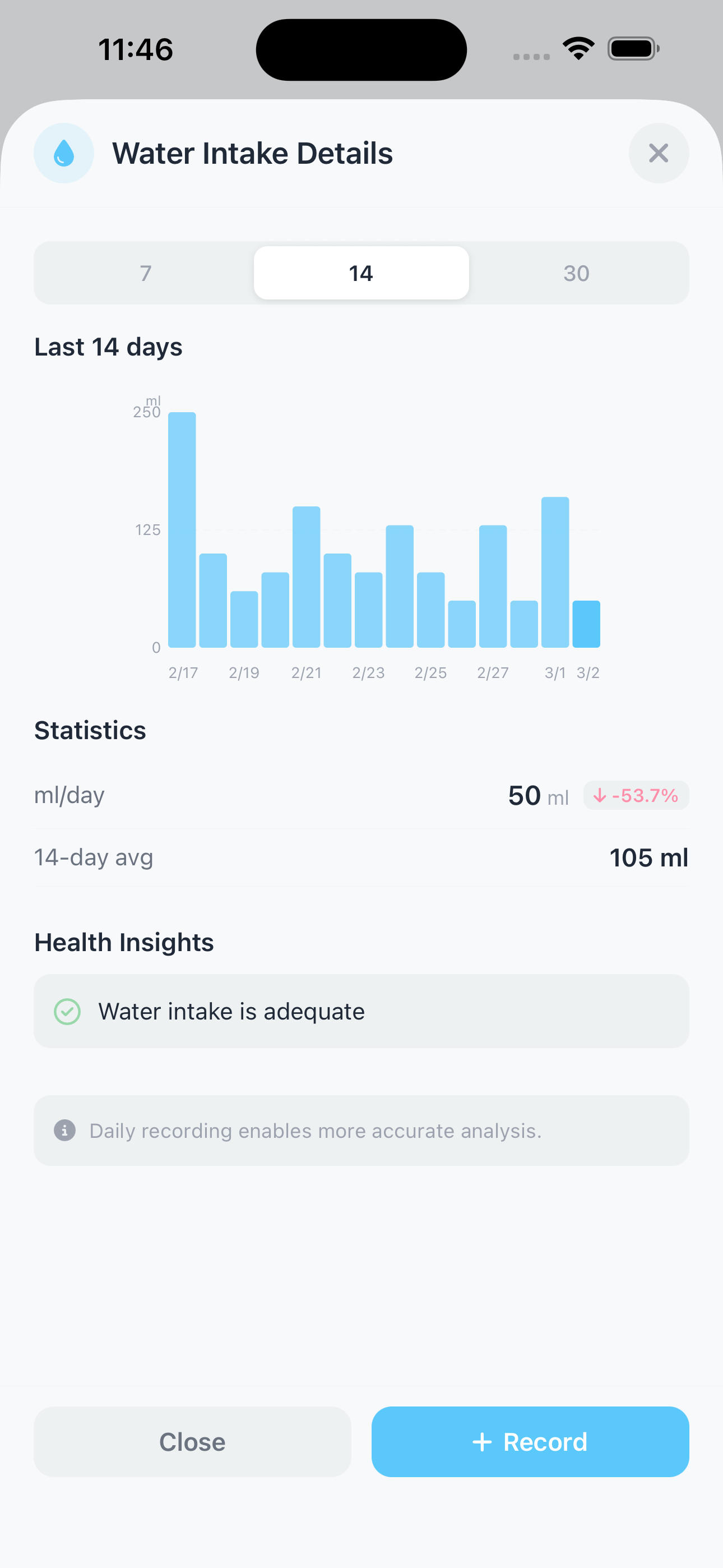 Widget screenshot